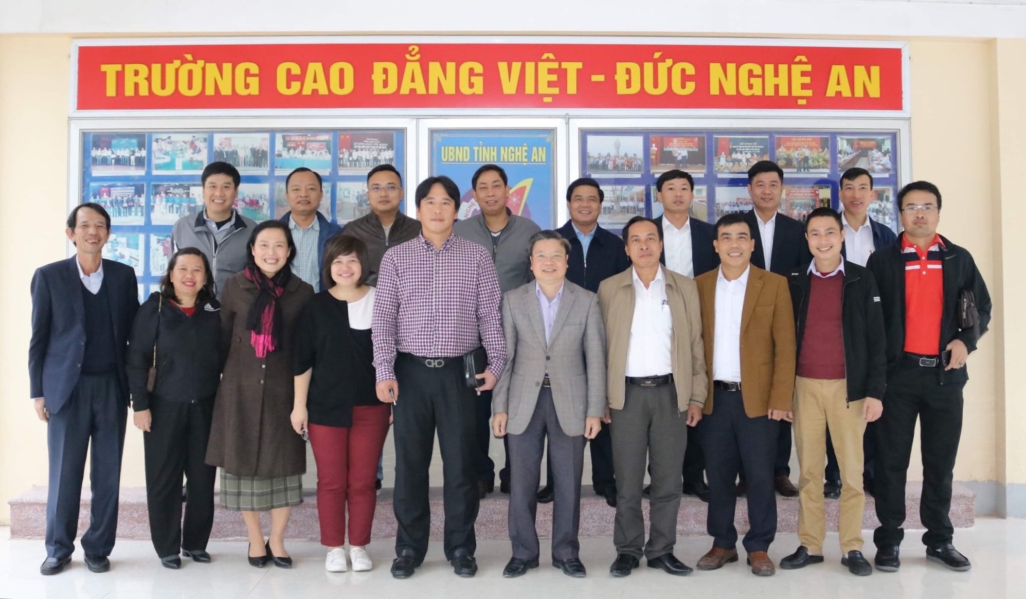 Trường Cao đẳng Dầu khí Vũng Tàu thăm và làm việc với Trường Cao đẳng Việt - Đức Nghệ An