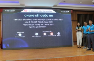 Trường Cao đẳng Việt – Đức Nghệ An tham dự Chung kết Cuộc thi Tìm kiếm tài năng khởi nghiệp đổi mới sáng tạo Nghệ An mở rộng năm 2021