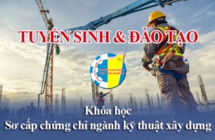 Khóa học Chứng chỉ Sơ cấp Nghề Xây dựng