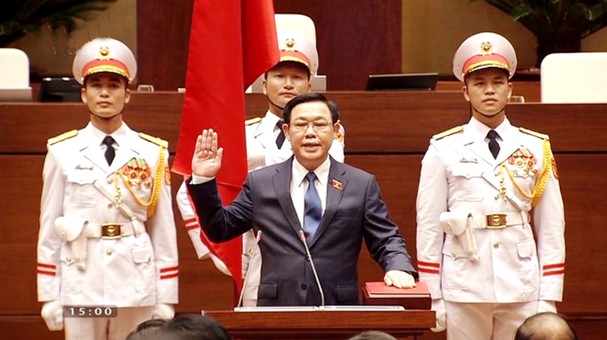 Ông Vương Đình Huệ được bầu tái cử chức vụ Chủ tịch Quốc hội khóa XV
