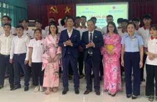 Trường Cao đẳng Việt – Đức Nghệ An tổ chức Lễ khai giảng lớp tiếng Nhật