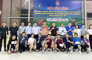   Đoàn Thanh niên Trường Cao đẳng Việt – Đức Nghệ An tổ chức Giải Cầu lông mở rộng kỷ niệm 91 năm ngày Thành lập Đoàn Thanh niên Cộng sản Hồ Chí Minh