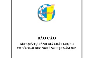 Báo cáo Kết quả tự đánh giá chất lượng Cở sở Giáo dục nghề nghiệp năm 2019