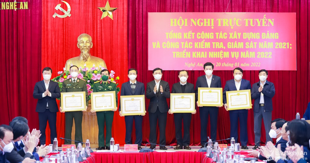 Ban Thường vụ Tỉnh ủy Nghệ An triển khai công tác xây dựng Đảng năm 2022    