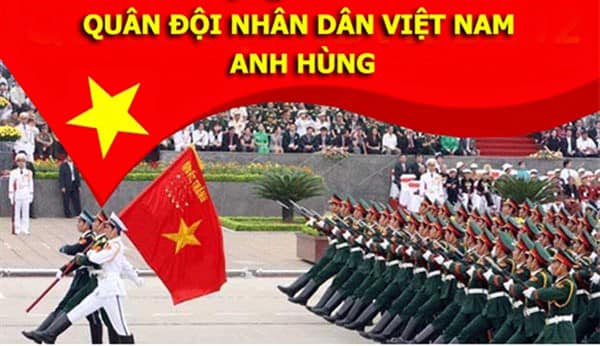   Kỷ niệm 80 năm Ngày thành lập Quân đội nhân dân Việt Nam (22/12/1944 – 22/12/2024) và 35 năm ngày Hội Quốc phòng toàn dân (22/12/1989 – 22/12/2024)