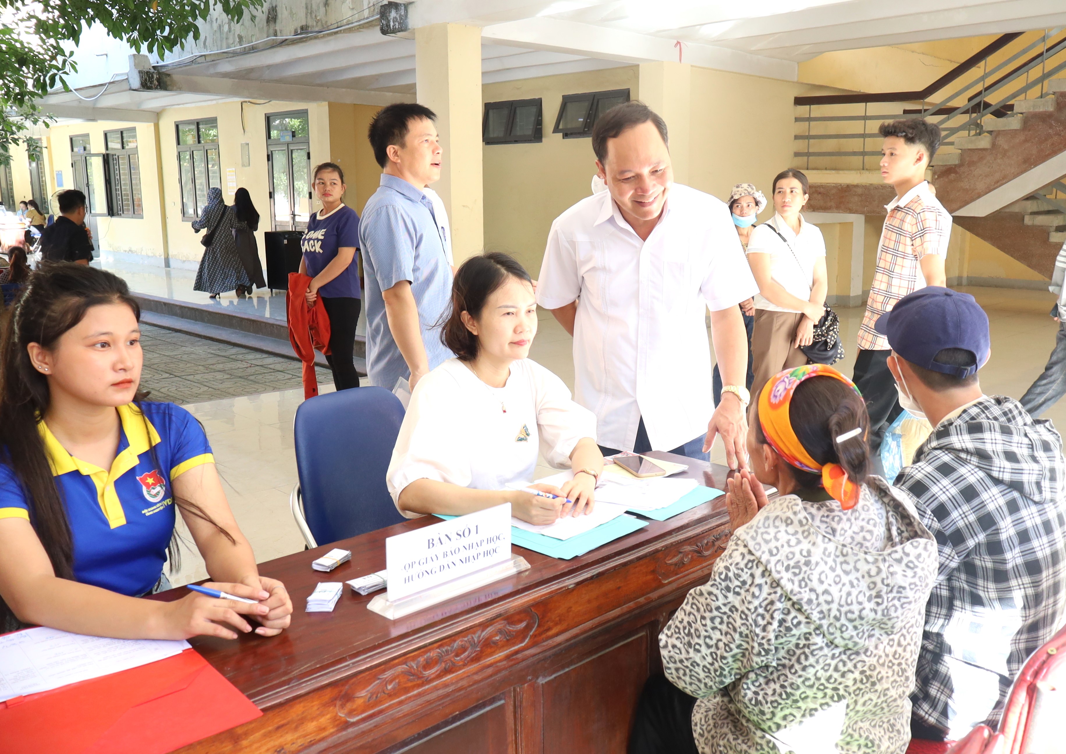 Trường Cao đẳng Việt – Đức Nghệ An chào đón các tân học sinh, sinh viên Khóa 18 nhập học